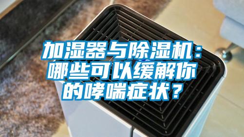 加濕器與除濕機(jī)：哪些可以緩解你的哮喘癥狀？