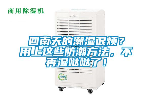 回南天的潮濕很煩？用上這些防潮方法，不再濕噠噠了！