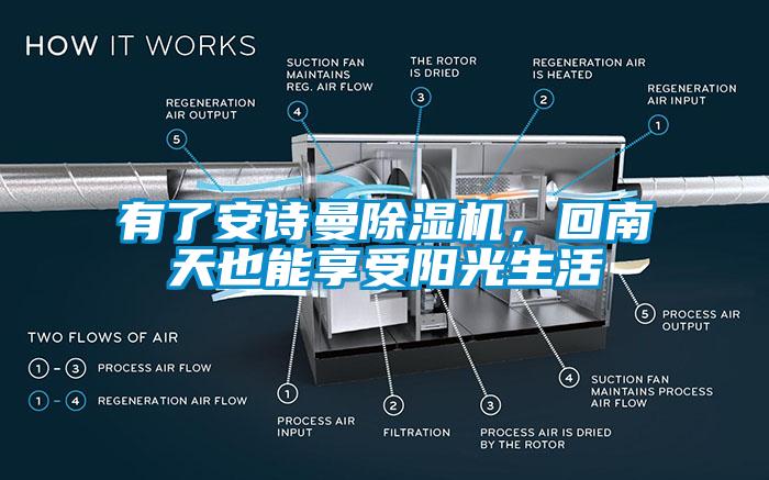 有了安詩曼除濕機，回南天也能享受陽光生活