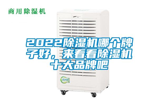 2022除濕機(jī)哪個(gè)牌子好，來看看除濕機(jī)十大品牌吧