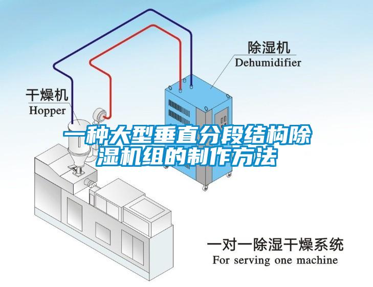 一種大型垂直分段結(jié)構(gòu)除濕機組的制作方法