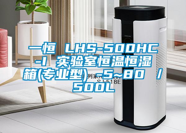 一恒 LHS-500HC-I 實(shí)驗(yàn)室恒溫恒濕箱(專業(yè)型) -5~80℃／500L