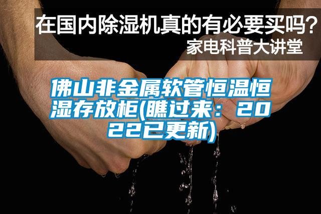 佛山非金屬軟管恒溫恒濕存放柜(瞧過來：2022已更新)