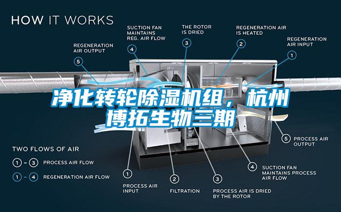 凈化轉(zhuǎn)輪除濕機(jī)組，杭州博拓生物三期