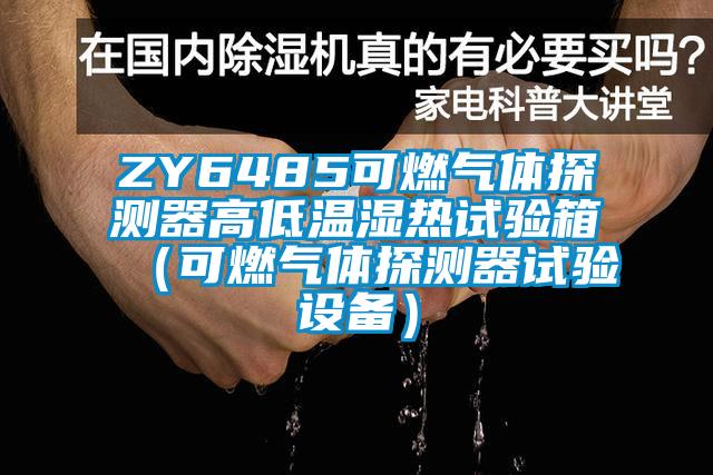 ZY6485可燃?xì)怏w探測器高低溫濕熱試驗箱（可燃?xì)怏w探測器試驗設(shè)備）