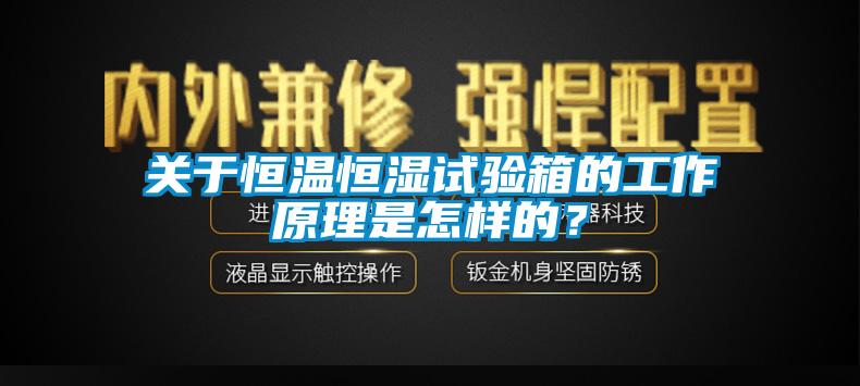 關于恒溫恒濕試驗箱的工作原理是怎樣的？