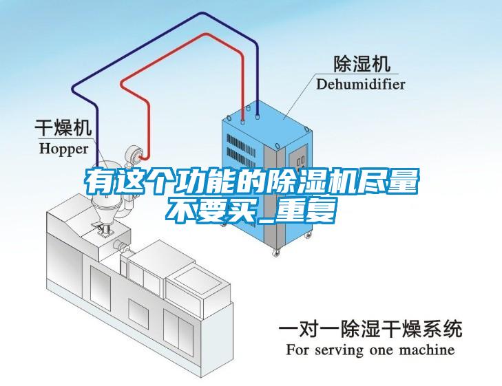 有這個功能的除濕機盡量不要買_重復