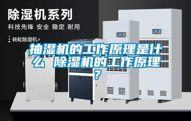 抽濕機的工作原理是什么 除濕機的工作原理？