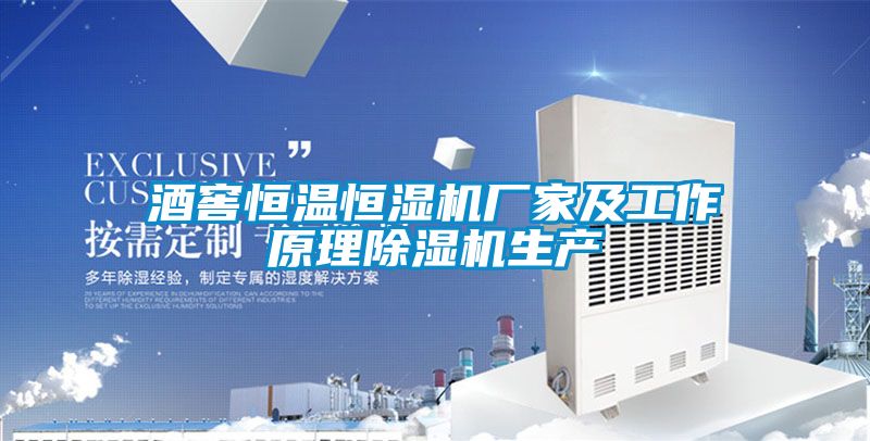 酒窖恒溫恒濕機廠家及工作原理除濕機生產(chǎn)