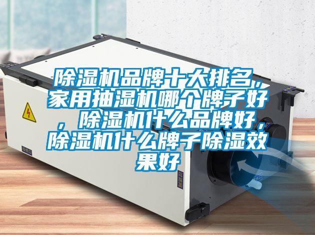 除濕機品牌十大排名，家用抽濕機哪個牌子好，除濕機什么品牌好，除濕機什么牌子除濕效果好