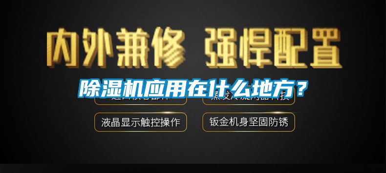 除濕機應(yīng)用在什么地方？