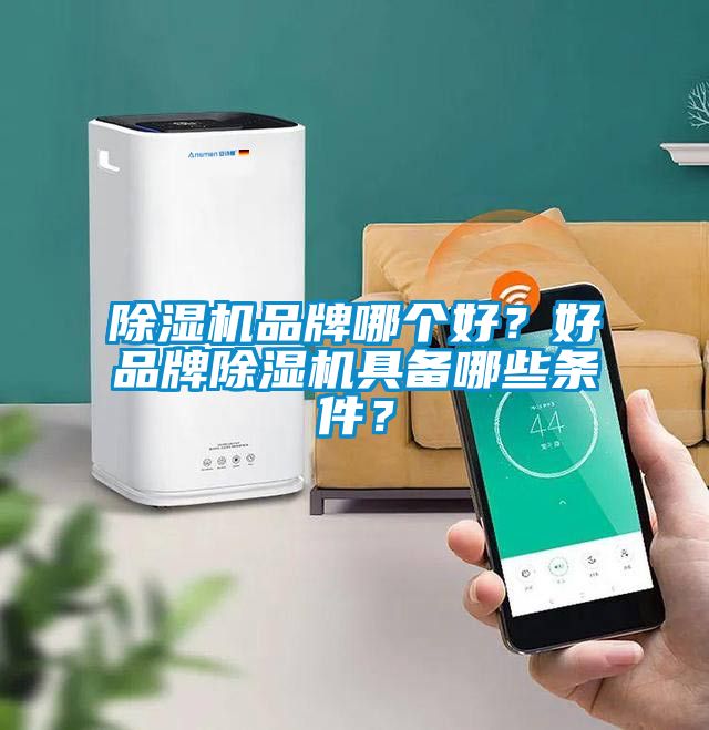 除濕機品牌哪個好？好品牌除濕機具備哪些條件？