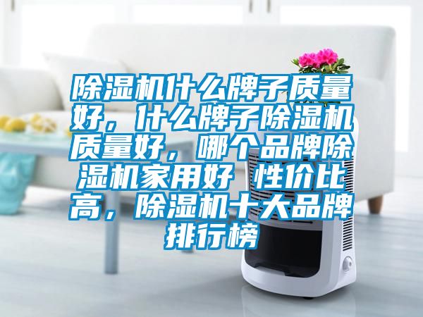 除濕機什么牌子質量好，什么牌子除濕機質量好，哪個品牌除濕機家用好 性價比高，除濕機十大品牌排行榜