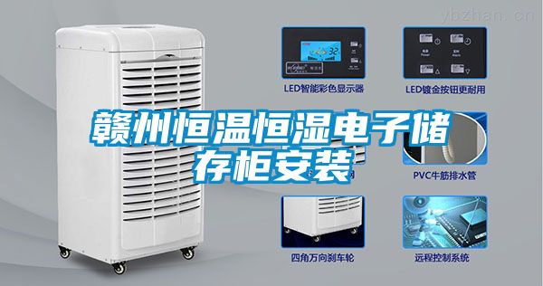 贛州恒溫恒濕電子儲存柜安裝