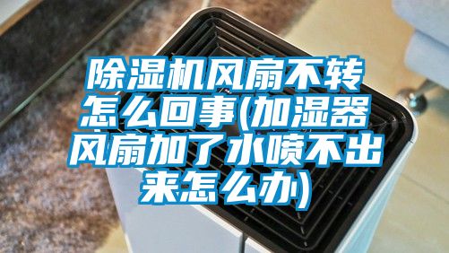 除濕機風扇不轉(zhuǎn)怎么回事(加濕器風扇加了水噴不出來怎么辦)